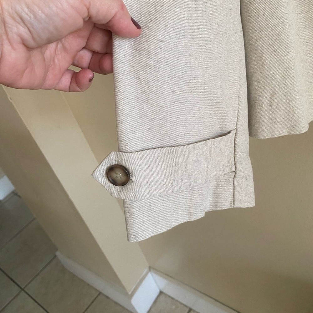 H&M Light Gray Button-Up Jacket - Picture 3 of 5